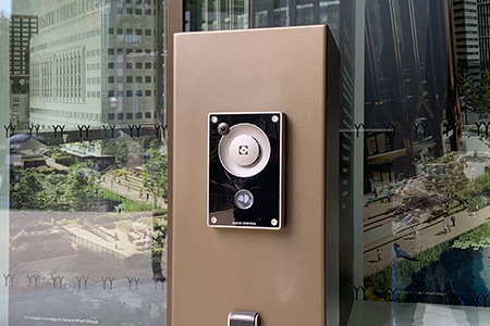 Access Control System Outside Building