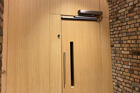 Automated Doors in a Building